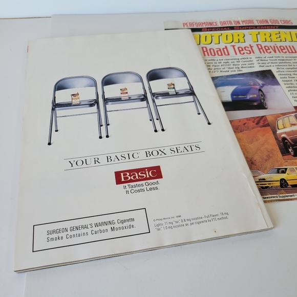 Motor Trend Magazine 1996 Corvette Boxter Car Collector - Picture 11 of 11